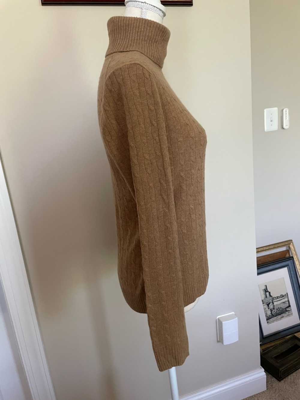 J Crew Size M Cashmere Turtleneck - Picture 4 of 9